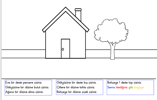 2. Sınıf Matematik Deste Düzine Boyama Etkinliği