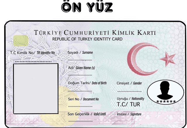 4. Sınıf Sosyal Bilgiler Kimlik Kartı Deftere Yapıştırma 