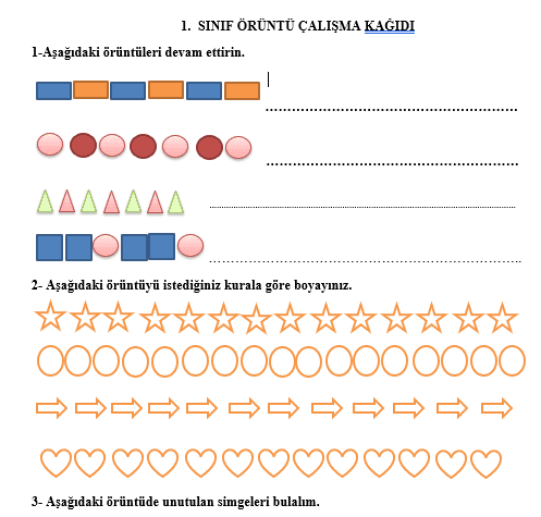 3. Sınıf Matematik Açı Modeline Örnekler Deftere Yapıştırma 