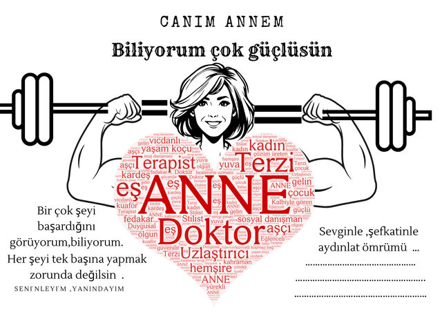 Anneler Günü İçin Etkinlik Sayfası 