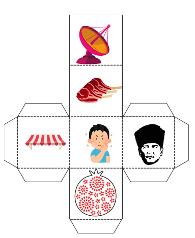 1. Sınıf "T" Sesi Görsel Okuma Küpü: Eğlenceli Harf Öğrenme Aktivitesi