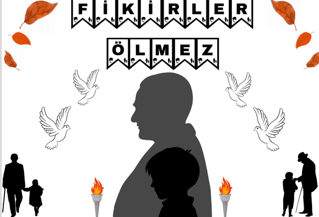 10 Kasım Fikirler Ölmez Panosu