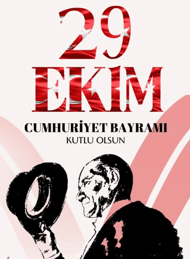 29 Ekim Cumhuriyet Bayramı Pano (9adet A4 boyutunda)