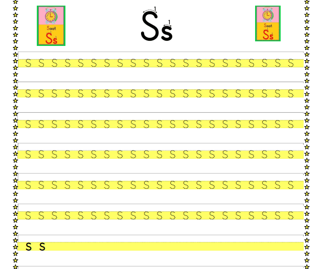 1. Sınıf S SESİ ÇALIŞMASI